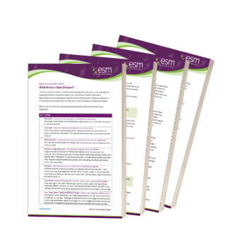 scorecard checklists and best practice guides