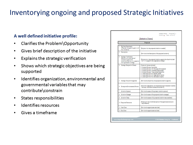 Initiative proposal template