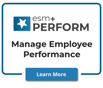 ESM Perform color text transparent background BOX blue with BUTTON