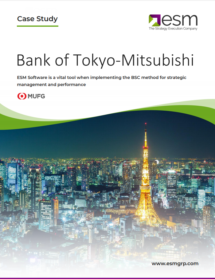 Case Study Cover Page - Bank of Tokyo-Mitsubishi