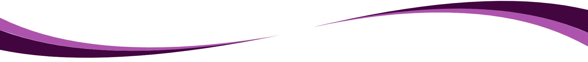 purple swoosh down up white above transparent below